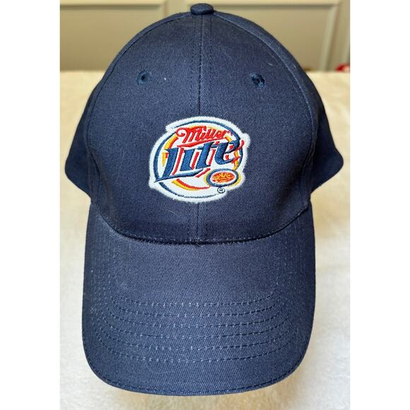 Miller Lite Beer Vintage‎ Strapback Cap Hat - Picture 1 of 4